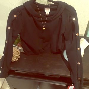 Mossimo crop hoodie